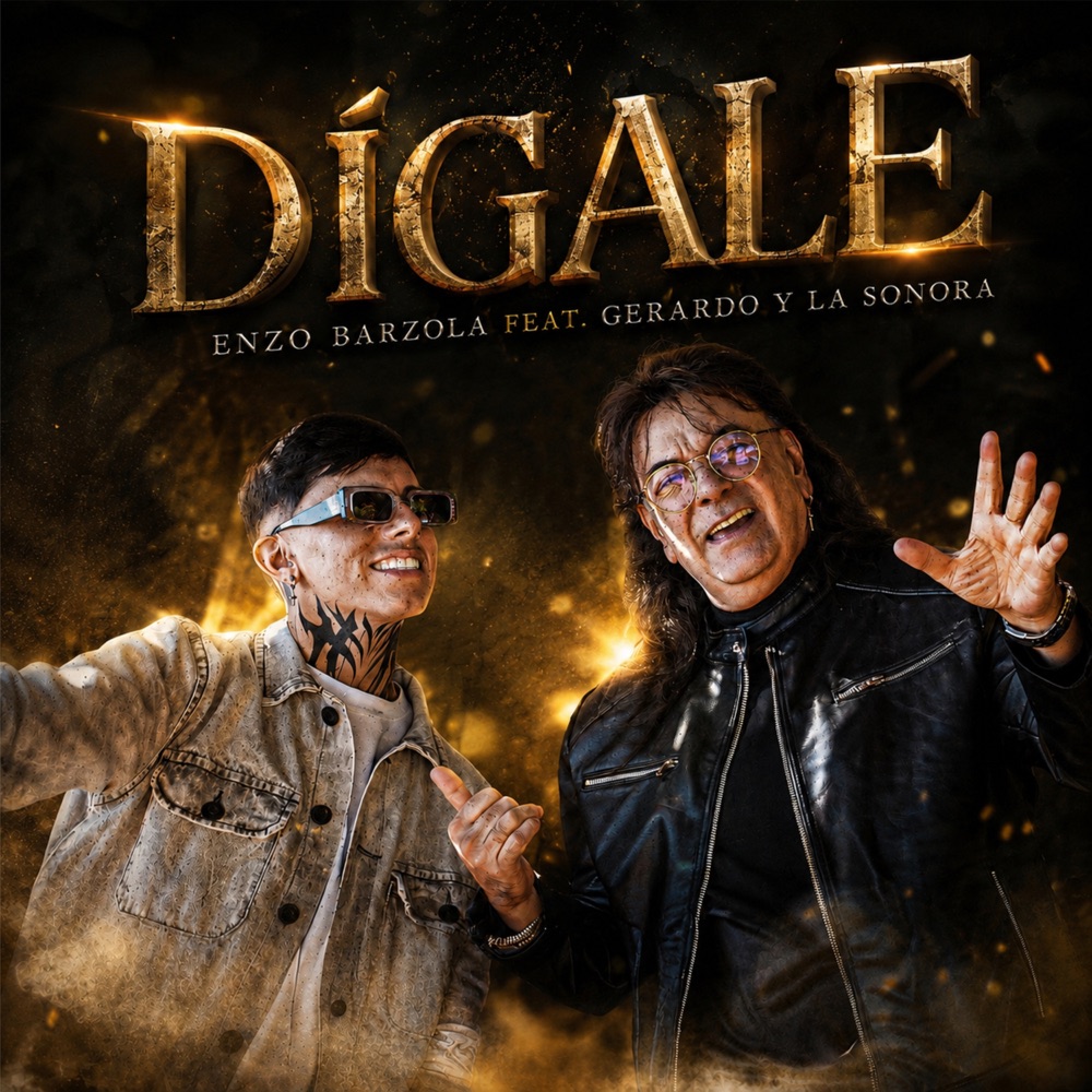 Portada de Dígale (con Gerardo y La Sonora)